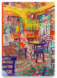 Isis (Bar Marsella) by Raffi Kalenderian contemporary artwork painting, works on paper, drawing