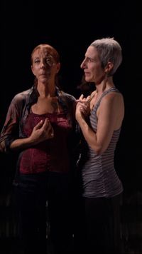 Two Women by Bill Viola contemporary artwork mixed media