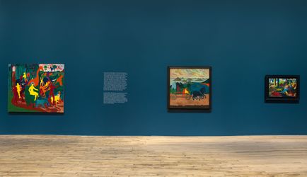 Exhibition view: Bob Thompson, So let us all be citizens, David Zwirner, 52 Walker (21 April–8 July 2023). Courtesy David Zwirner. 