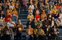 Crowd #9 (Sunset Five) by Alex Prager contemporary artwork photography