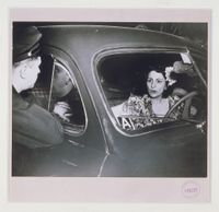 ‘Sudden death for one … Sudden shock for the other’ by Weegee contemporary artwork print
