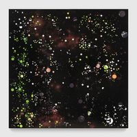 Andromeda (Green, Pink, and White Galaxy) by Tavares Strachan contemporary artwork painting