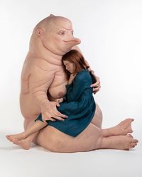 No fear of depths 《不怕深度》 by Patricia Piccinini contemporary artwork sculpture