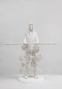 Against the blade of honour - Disciple by Chen Tianzhuo contemporary artwork sculpture