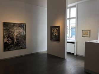 Exhibition view: Group Exhibition, Thank you for the Flowers, Beck & Eggeling International Fine Art, Düsseldorf (6 July–1 September 2018). Courtesy Beck & Eggeling International Fine Art. 