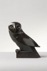 Barn Owl by Daniel Daviau contemporary artwork sculpture