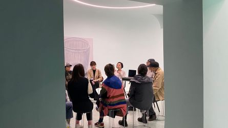 Exhibition view: Lou Nengbin, Critique Room 1: Will The Circle Be Unbroken, Studio Gallery, Shanghai (16 October–11 December 2022). Courtesy Studio Gallery.