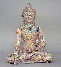 No Love Buddha by Gonkar Gyatso contemporary artwork sculpture