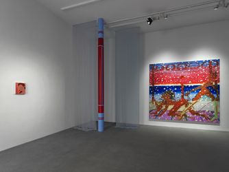 Exhibition view: Sofia Mitsola, Villa Venus: An Organized Dream, Galerie Eva Presenhuber, Zürich (11 November–22 December 2023). Courtesy the artist and Galerie Eva Presenhuber.