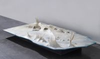 Snow in the Woods by Liang Shaoji contemporary artwork sculpture, ceramics