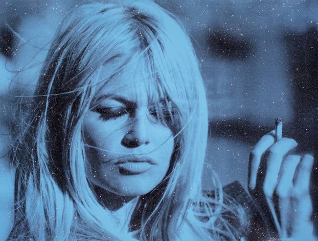 Bardot Thunder by Russell Young contemporary artwork