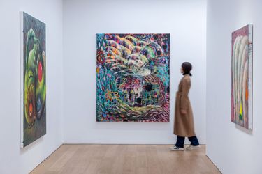 Exhibition view: Group Exhibition, Wonderland, Lehmann Maupin, Seoul (11 January–24 February 2024). Courtesy the artists and Lehmann Maupin, New York, Seoul, and London. Photo by Creative Resource.
