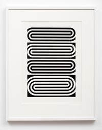 Untitled spirals by Gordon Walters contemporary artwork works on paper