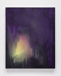 Cave Interior (Limelight) by Tala Madani contemporary artwork sculpture
