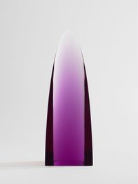 Untitled (cylindrical lens) by Fred Eversley contemporary artwork sculpture
