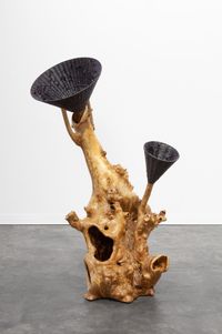 Trumpeting Female Root by Haegue Yang contemporary artwork sculpture
