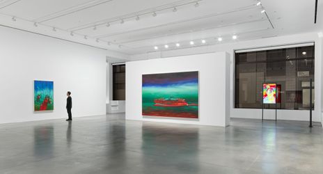 Exhibition view: Harmony Korine, AGGRESSIVE DR1FTER PART II, Hauser & Wirth, London (9 May–27 July 2024). Courtesy Hauser & Wirth.