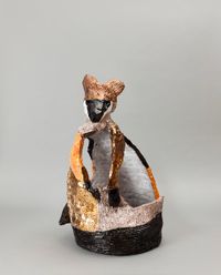 Black Tailed Swamp Wallaby 10 by Peter Cooley contemporary artwork sculpture