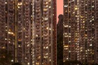 'Lion Behind the Wall', 36 Views of Lion Rock, Hong Kong by Romain Jacquet Lagreze contemporary artwork photography, print