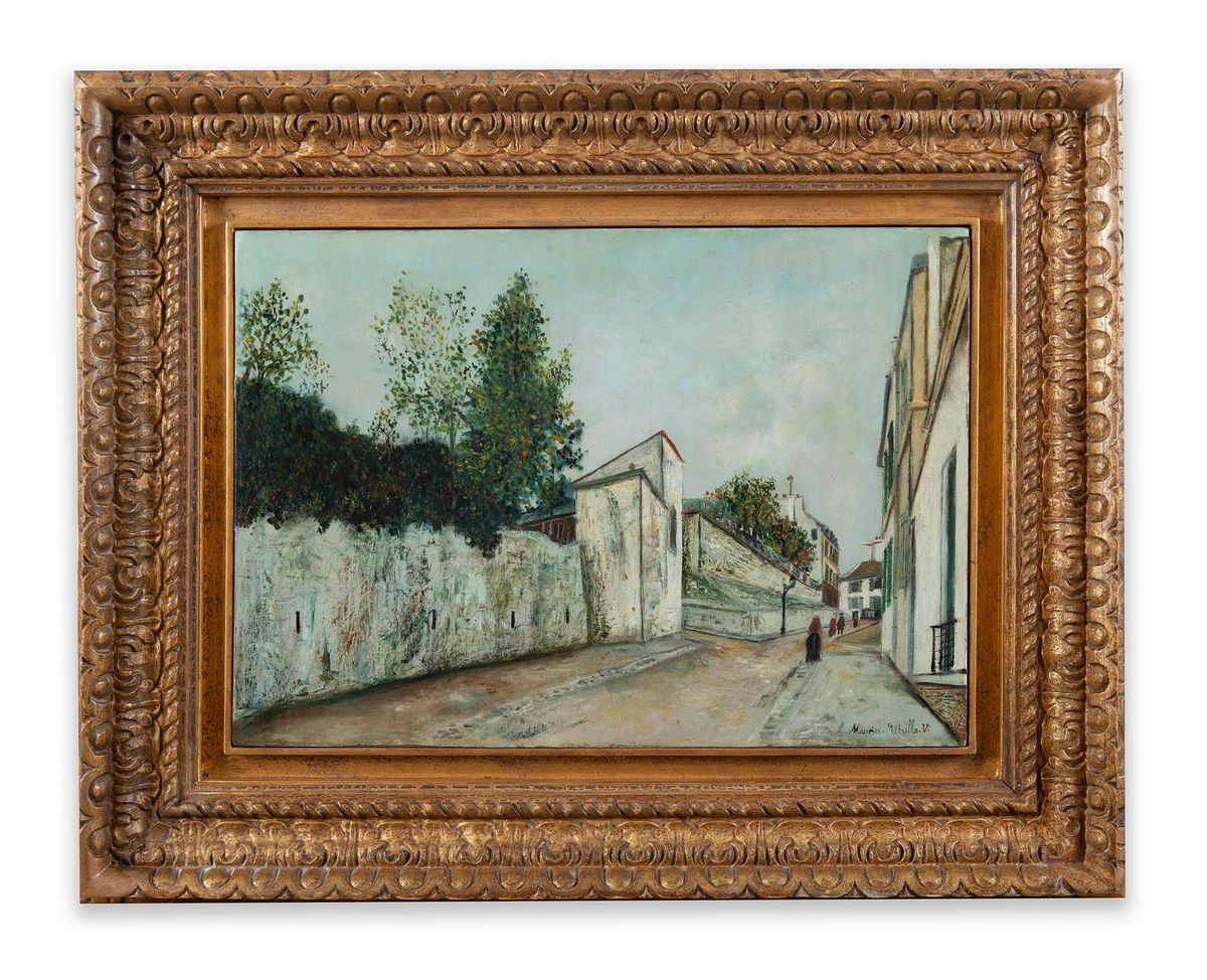 Lithographie De Maurice Utrillo