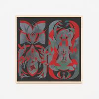 Tropic-Powered Mammal Soul Sheets – Mesmerizing Mesh #81 by Haegue Yang contemporary artwork works on paper