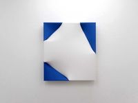 White in the blue by Nobuko Watanabe contemporary artwork sculpture