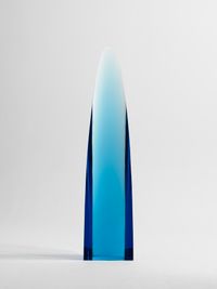 Untitled (cylindrical lens) by Fred Eversley contemporary artwork sculpture