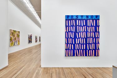 Exhibition view: Dewey Crumpler, Post Atlantic, Andrew Kreps Gallery, 22 Cortlandt Alley, New York (8 September–28 October 2023). Photo: Kunning Huang. Courtesy Andrew Kreps Gallery.