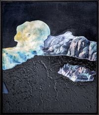 Deep Dark by Eloise Kirk contemporary artwork painting, mixed media