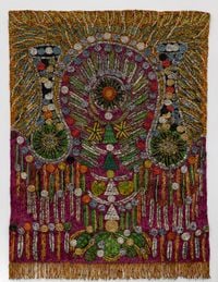 Ancestral Nourishment by Sanaa Gateja contemporary artwork textile