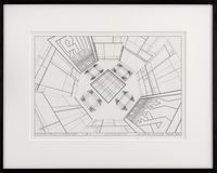 Construct/Décor [8] Chtonoid by Georg Nees contemporary artwork print