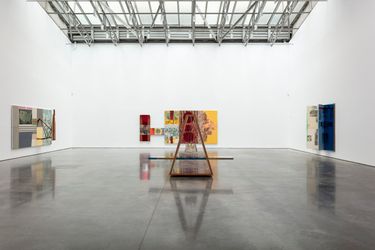 Exhibition view: Robert Rauschenberg, Spreads and Scales, Gladstone Gallery, 530 West Street, New York (3 May–17 June 2023). Courtesy Gladstone Gallery. Photo: David Regen.