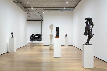 Exhibition view: Agustín Cárdenas, Almine Rech Gallery, London (5 June–28 July 2018). Courtesy the Estate of the Artist and Almine Rech Gallery. Photo: Melissa Castro Duarte.