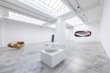 Exhibition view: Gianpietro Carlesso, Gianpietro Carlesso | Prototipi e Sculture, Cardi Gallery, Milan (9 April–1 June 2024). Courtesy Cardi Gallery Milan/London.