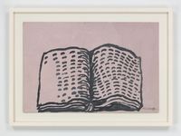 Untitled (Book) by Philip Guston contemporary artwork painting, works on paper
