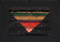 Upside-down Triangle by Clemen Parrocchetti contemporary artwork sculpture, textile
