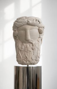 Herm Pillar by Sergio Roger contemporary artwork sculpture