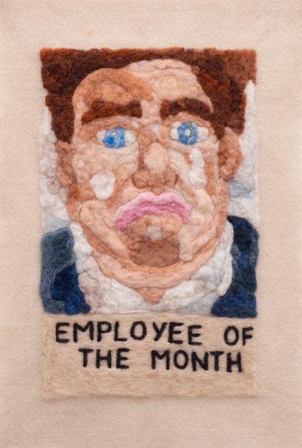 Employee of the Month (Son) by Michaela Younge contemporary artwork