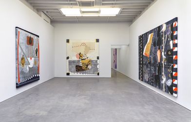 Exhibition view: Ouattara Watts, Paintings, KARMA, Courtesy KARMA, 188 & 172 E 2nd Street, New York (23 April–4 June 2022). Courtesy KARMA.