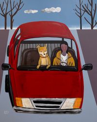 Drive by Kitti Narod contemporary artwork painting