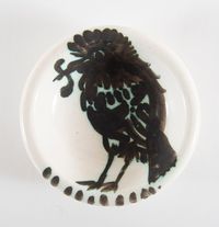 Oiseau au ver by Pablo Picasso contemporary artwork ceramics