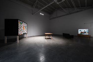 Exhibition view: Lin Aojie, Designers Have A Future only When They Treat Artworks as Initial Inspiration, ShanghART, Westbund, Shanghai (6 November–20 December 2019). Courtesy ShanghART.