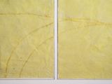 Endnote, yellow (edge) by Ian Kiaer contemporary artwork 3