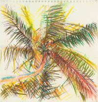 Palm Bömbchen by Erik Schmidt contemporary artwork works on paper, drawing