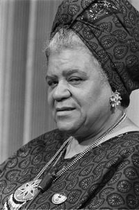 Queen Mother Moore by Chester Higgins contemporary artwork photography