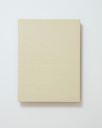 Monoprint - pale ochre/green #2 by Noel Ivanoff contemporary artwork painting