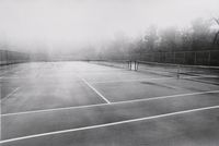 Tennis Courts, Westport, CT by Larry Silver contemporary artwork photography