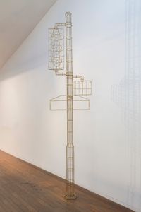 Public furniture - Broad and Arch (light/ladder) by Marley Dawson contemporary artwork sculpture
