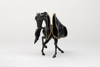 Zebroid by Etienne Chambaud contemporary artwork sculpture
