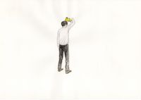 release to the market by So Yo Hen contemporary artwork painting, works on paper